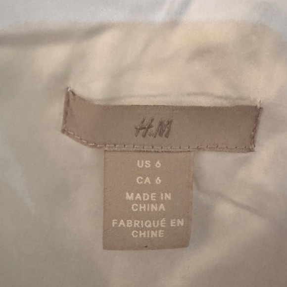 H&M Elegant Green Floral Dress size 6 - Picture 7 of 11